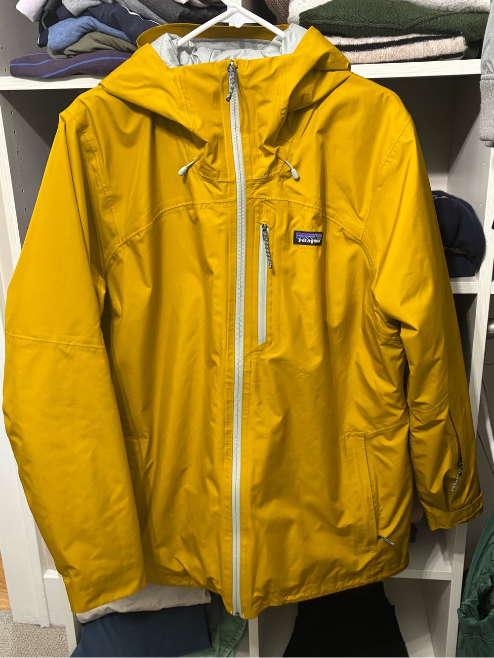 Patagonia Powder Town Jacket: Cosmic Gold